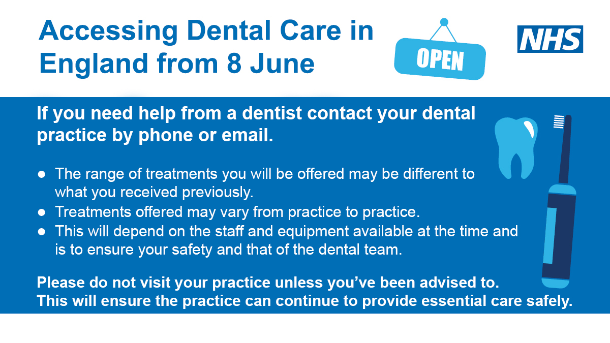 Accessing Dental services